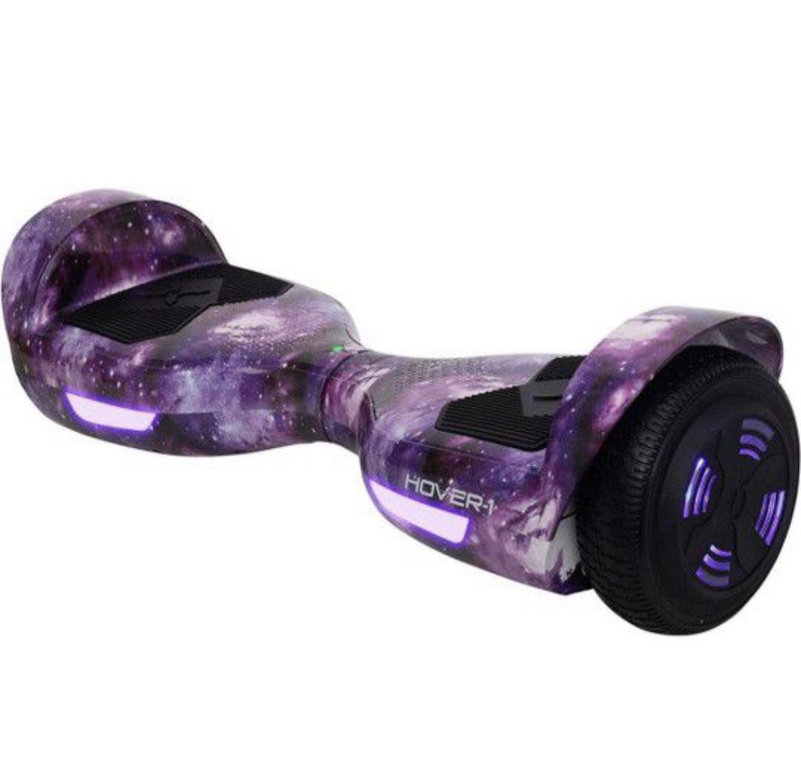 Hover-1 Helix Electric Hoverboard | 7MPH Top Speed, 4 Mile Range, 6HR Full-Charge, Built-in Bluetooth Speaker, Rider Modes: Beginner to Expert