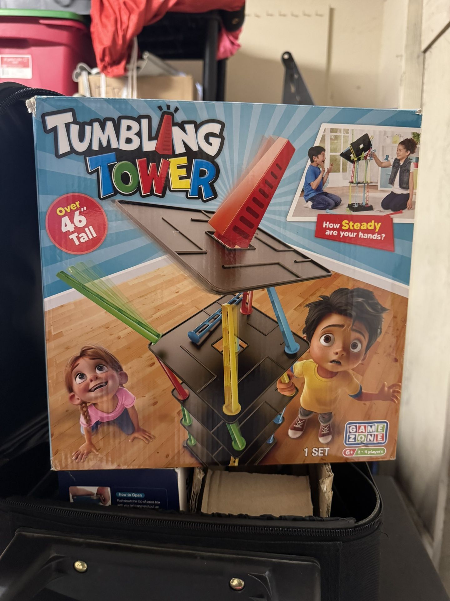 Tumbling tower Game