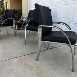 Brand New. (Set of 5) Executive Armchairs. Perfect for Business or home office. $589 