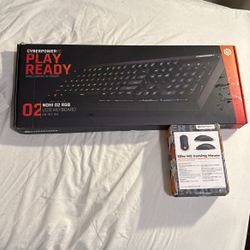 Gaming Mouse And Keyboard Combo 