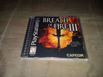 CIB PS1 Breath of Fire III (Tested)