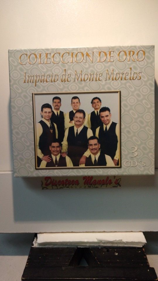 IMPACTO DE MONTEMORELOS - COLECCION DE ORO 3 CDS