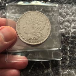 1884 O Morgan Silver Dollar