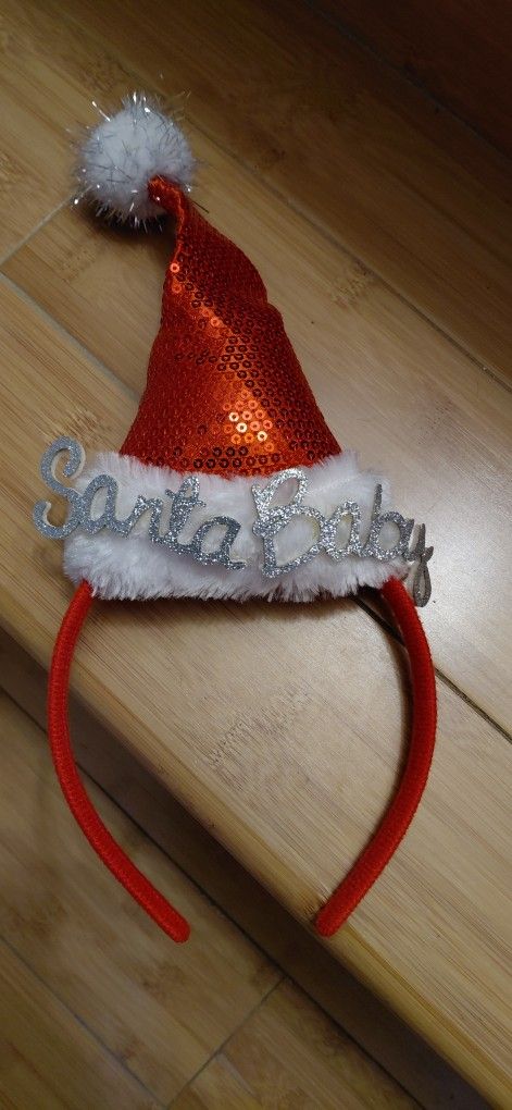 Santa baby hair band 
