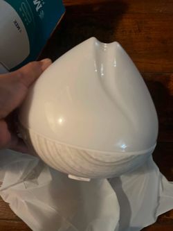 Smart essential oil diffuser  Compatible with Amazon Alexa  Can be controlled by mobile app (Few essential oil available for free) Brand new  Only pic