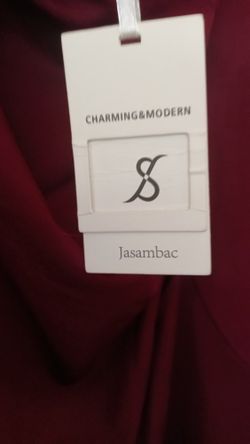 Jasambac Burgundy Dress