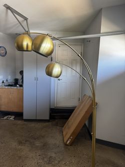 Target gold lamp $95