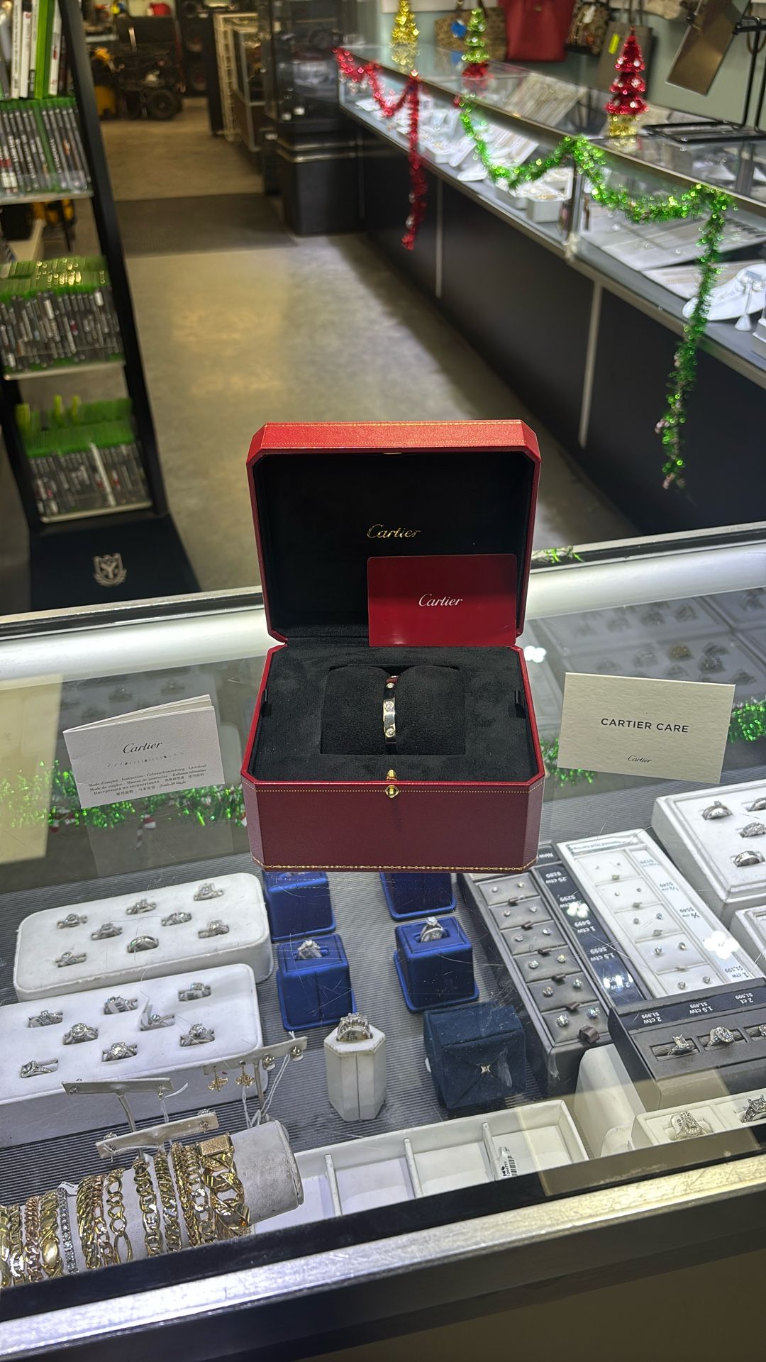 Cartier Genuine Diamond Bracelet