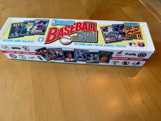 Don Russ 1991 Baseball 784 cards and puzzles - factory sealed