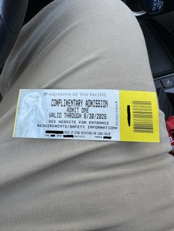 Aquarium Of The Pacific (Admission Ticket)
