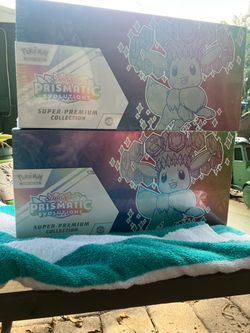 Pokémon Scarlet & Violet Prismatic Evolutions Super-Premium Collection (x2)