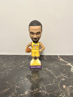 NBA Lakers 2004 Derek Fisher #2 Bobblehead Carl's Jr. Exclusive Doll