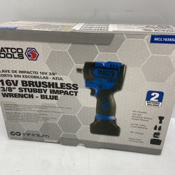 Matco tools 16V 3/8” brushless impact wrench 