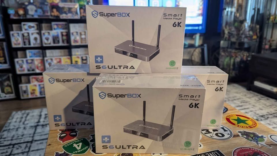 Brand New SuperBox S6 Pro, S6 Max, and S6 Ultra – Unopened and Ready to Use