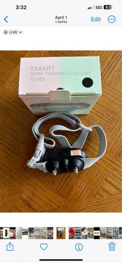 Smart bark training collar for   Dogs   .