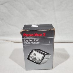 Pana Vue 2 By View Master Camera Stuff Lighted 2x2 Slide Viewer 