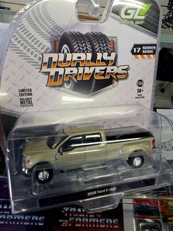 Toys Greenlight Dually Drivers 2018 Ford F-350 1:64