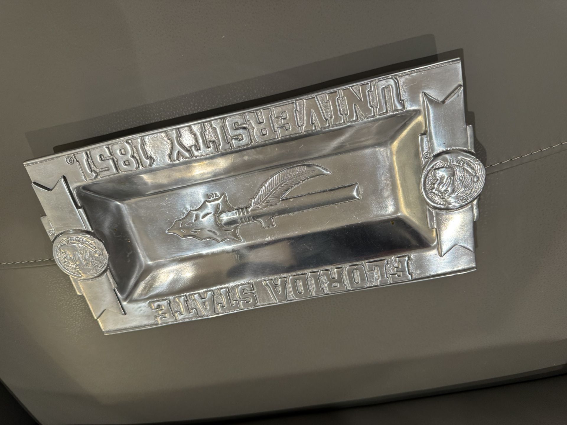 Silver Tray - Florida State Seminoles FSU - College Park Neighborhood