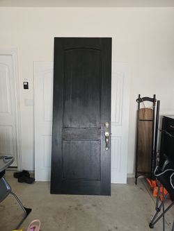 Black door