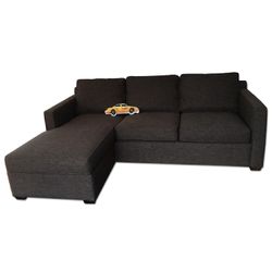 Crate & Barrel 3-Seat Sectional Sofa