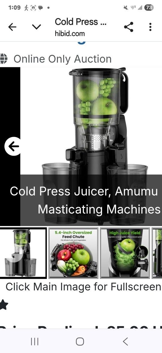 cold press juicer