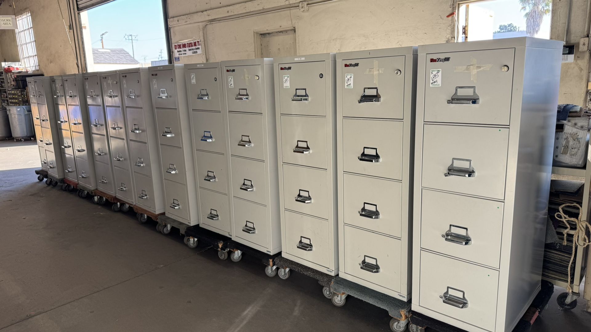 Fireking Fire Proof 4 Drawer Letter Size Vertical