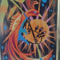 VINTAGE FRENCH TAPESTRY 