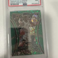 Lamarcus Aldridge Green Disco PSA 9 (Price Negotiable)