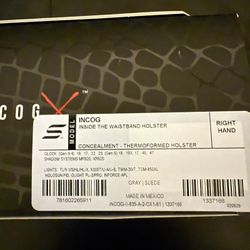 IWB Holster Gen 3,4,5 With Light Compatibility 