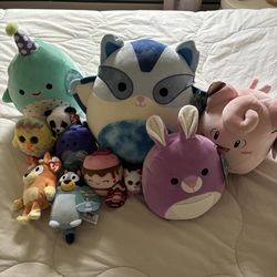 Squishmallow & TY Bundle With Tags