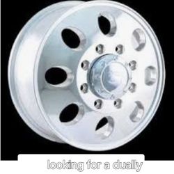 ISO Dually Wheels Size 19x8 8lug 6.5 