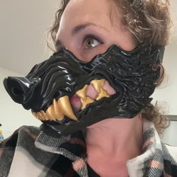 2 Wolf masks