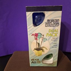Blue & Green 2-pack Glass Watering Bulbs-$13.00