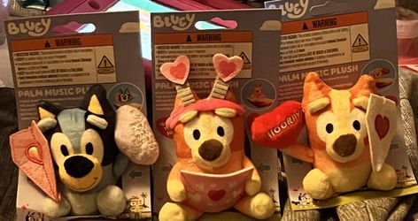 Bluey musical plush