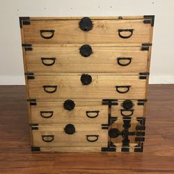 Meiji Japanese Kiri Tansu Chest - Many More Items In Stock!