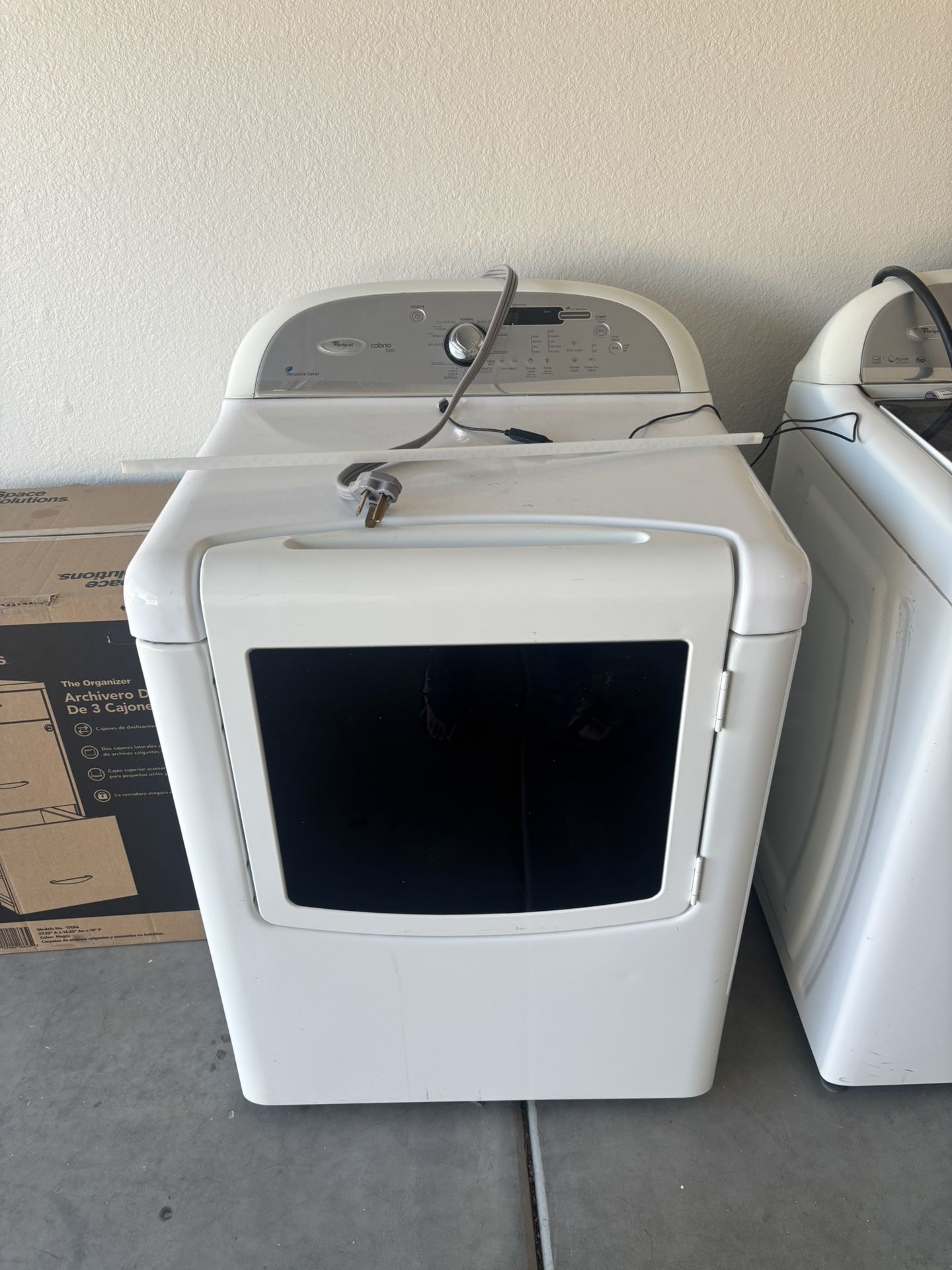 Whirlpool washer and dryer