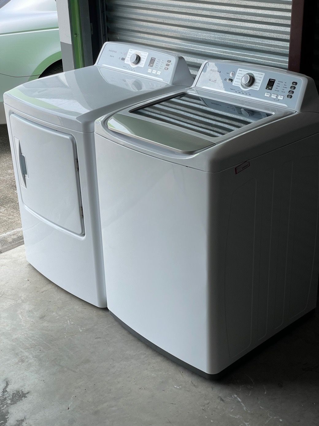 insignia washer and dryer set