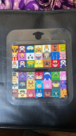 Nintendo 3DS Kisekae Cover Plates  Animal Crossing Tiles
