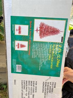 Pink Christmas Tree- $5