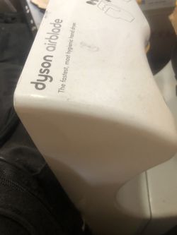 $500 Dyson Airblade Hand dryer. Barely used