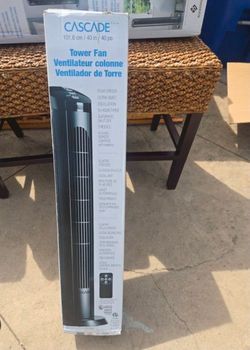 Cascade tower fan