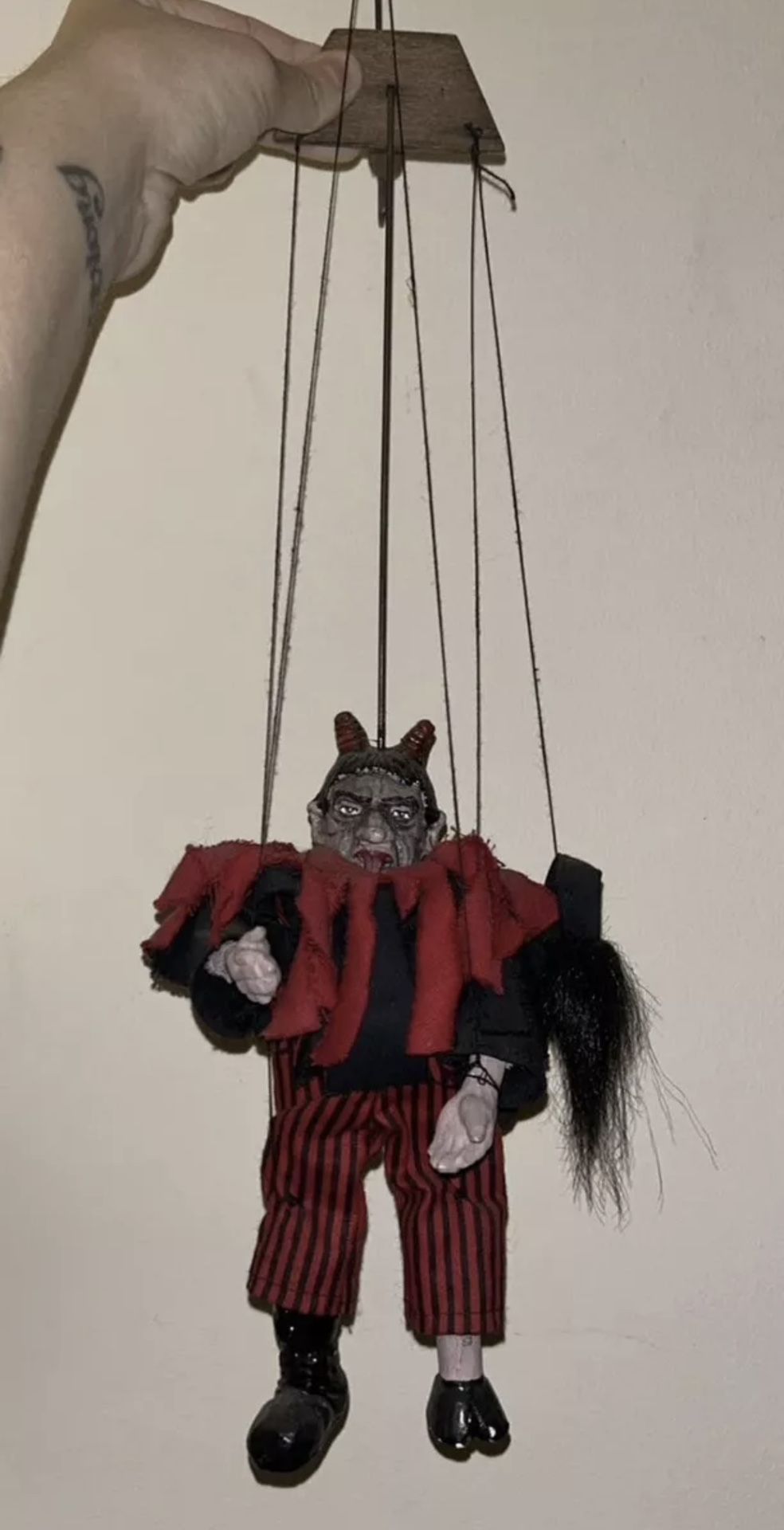 Old Devil Marionette Doll