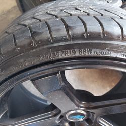 Wheelbase Rim And Tire 19 Inches