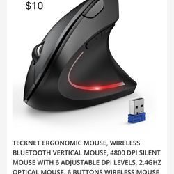 Wireless computer mouse