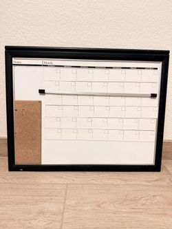 White Board & Calendar 17 X 23