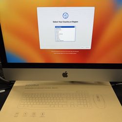 2017 Imac With New 500gb Ssd