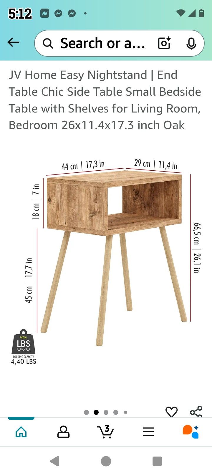 Pair Of Night Stands/End Tables