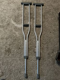 Set Of Crutches