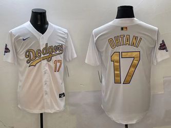 DODGERS JERSEY GOLD EDITION