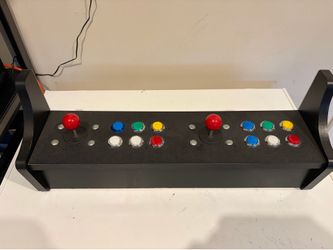 Arcade buttons for a cabinet